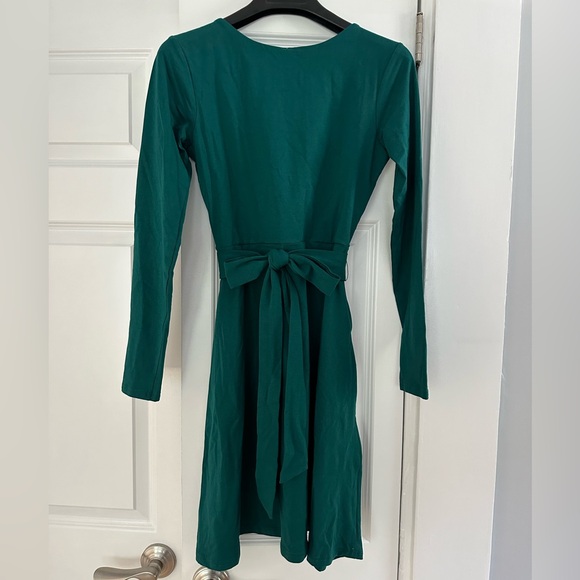 NWT Pact Organic Cotton Fit & Flare Ballet Dress- Mineral Size Small - Picture 4 of 7